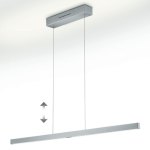 Exhibition piece - Knapstein Linn-L128 LED pendant lamp gesture control dimmable nickel matte